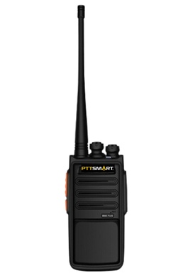 Radio Trasmisor Portátil PTTSmart PS50, UHF 400-470 MHz 2w,  Negro.